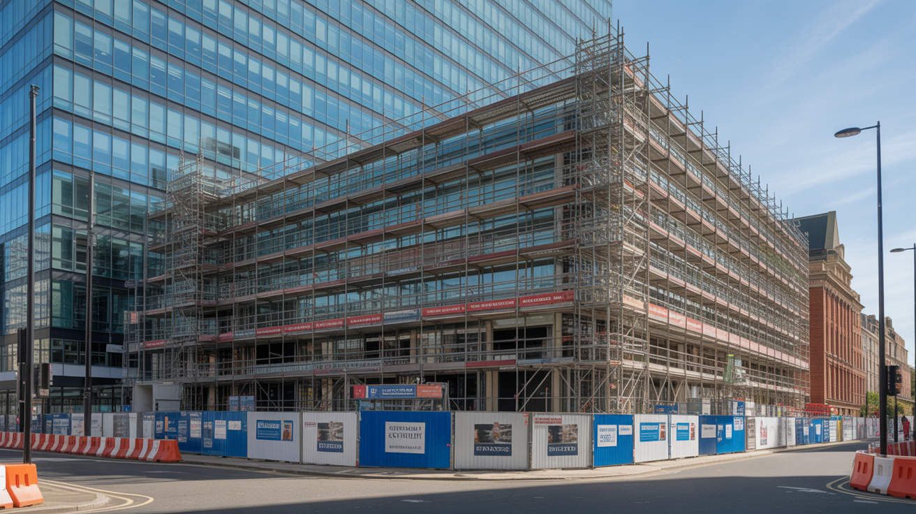 Commercial Scaffolding services in Blackburn by Ribble Valley Scaffolding