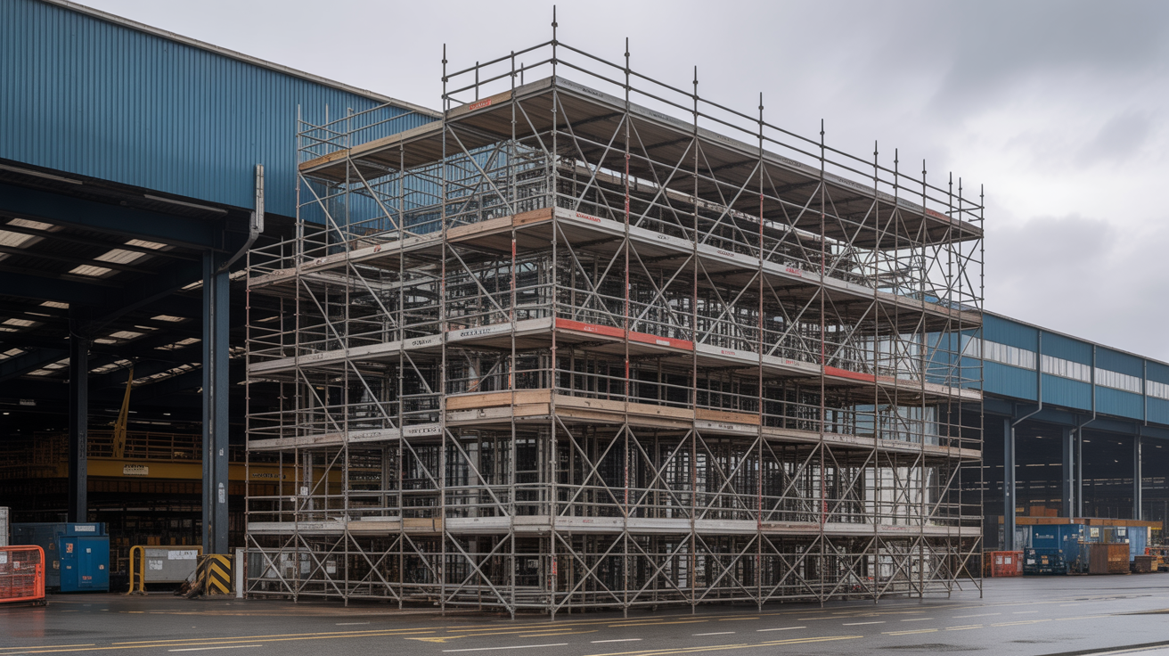 Industrial Scaffolding services in Blackburn by Ribble Valley Scaffolding
